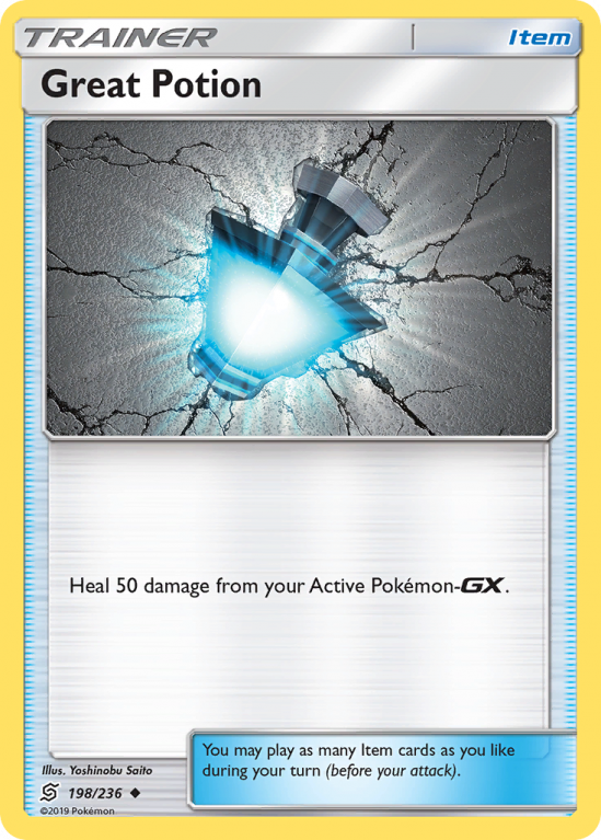 Great Potion 198/236 Sun & Moon Unified Minds