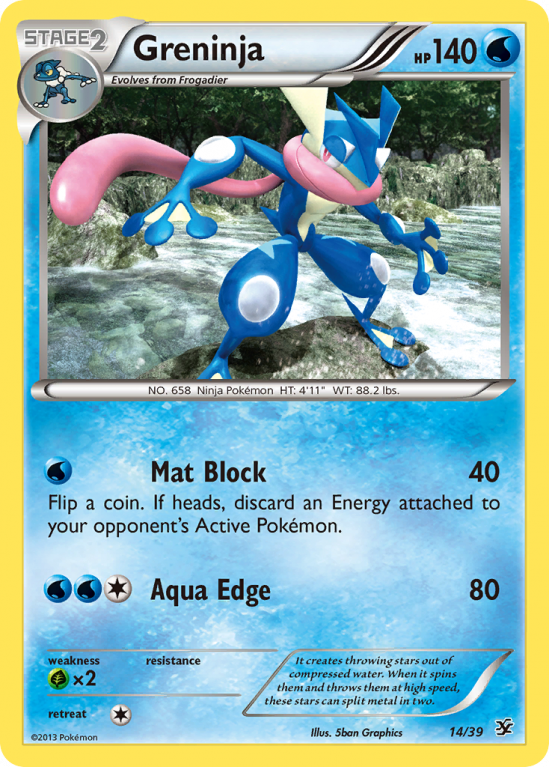 Greninja 14/39 XY Kalos Starter Set