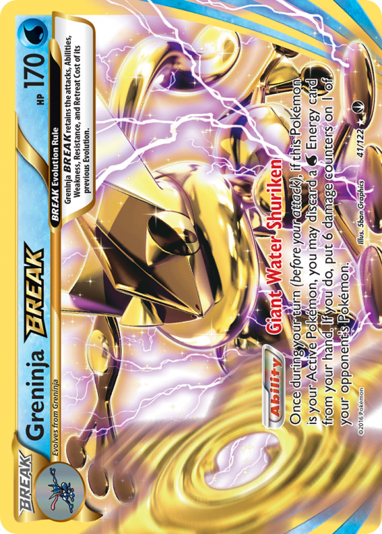 Greninja BREAK 41/122 XY BREAKpoint