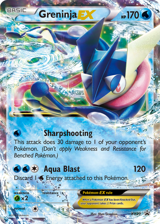 Greninja-EX XY20/183 XY XY Black Star Promos