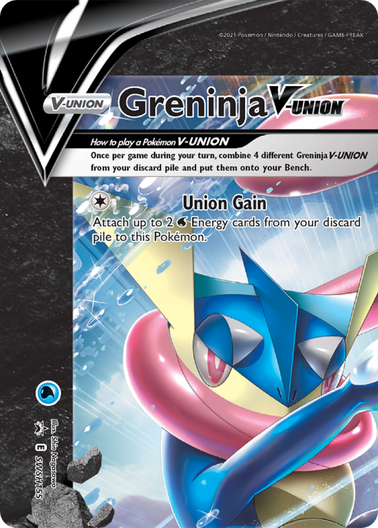 Greninja V-UNION SWSH155/103 Sword & Shield SWSH Black Star Promos