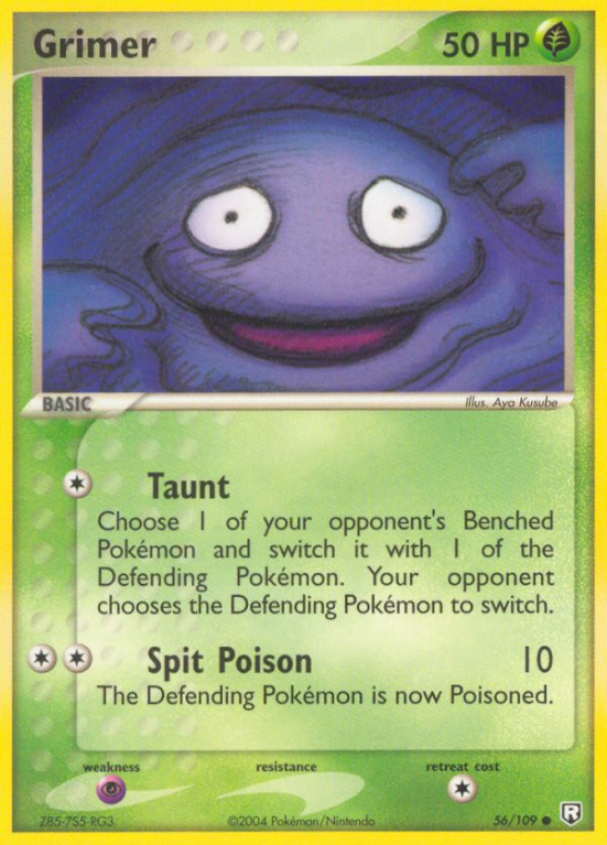 Grimer 56/109 EX Team Rocket Returns