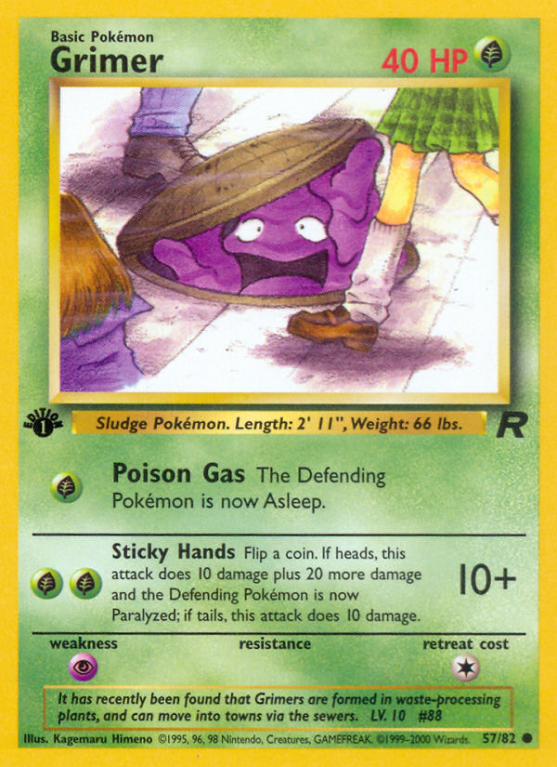 Grimer 57/83 Base Team Rocket