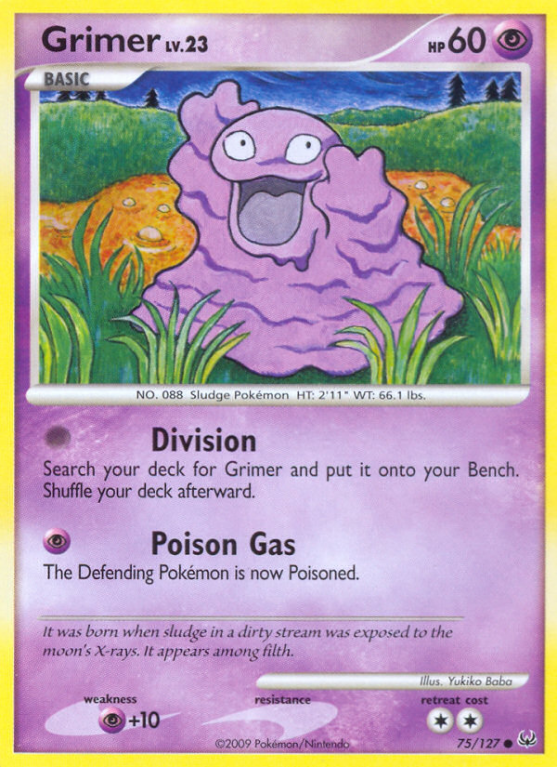 Grimer 75/127 Platinum Platinum