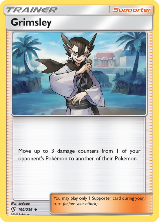 Grimsley 199/236 Sun & Moon Unified Minds