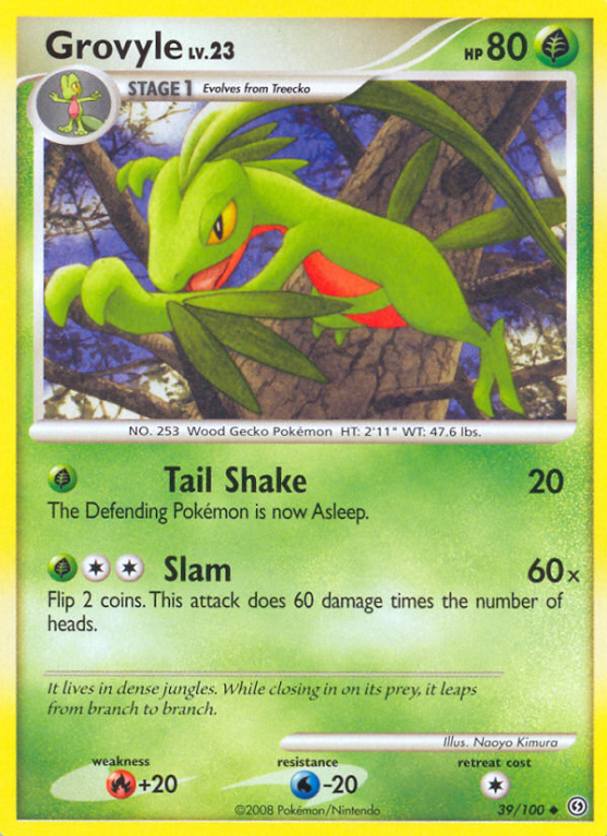 Grovyle 39/100 Diamond & Pearl Stormfront