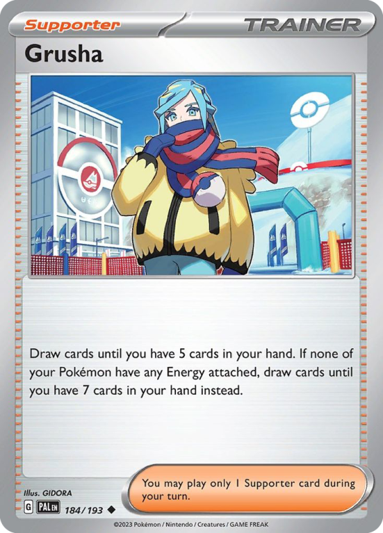 Grusha 184/193 Scarlet & Violet Paldea Evolved