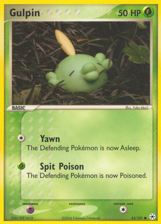 Gulpin 62/101 EX Hidden Legends