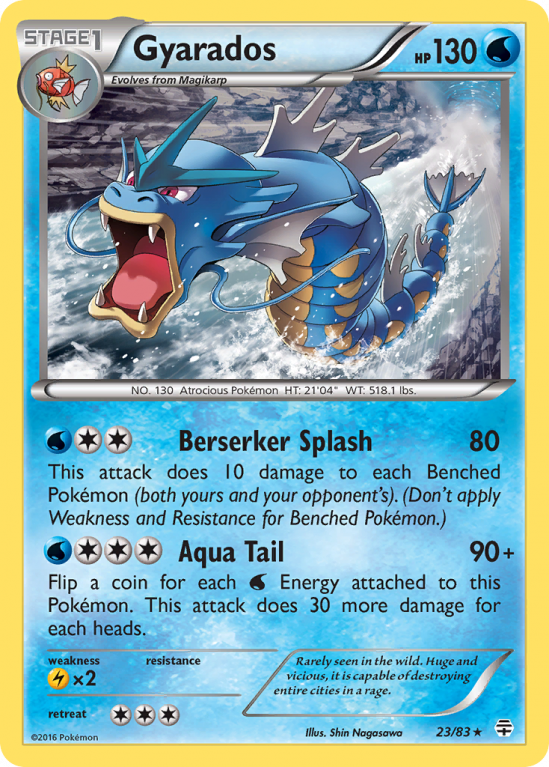 Gyarados 23/115 XY Generations