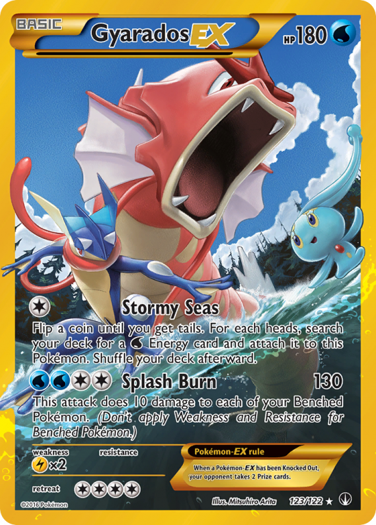 Gyarados-EX 123/122 XY BREAKpoint