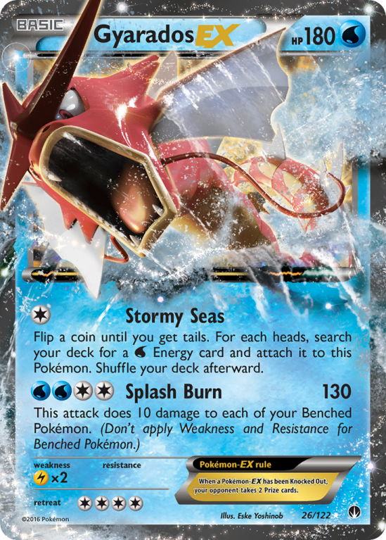 Gyarados-EX 26/122 XY BREAKpoint