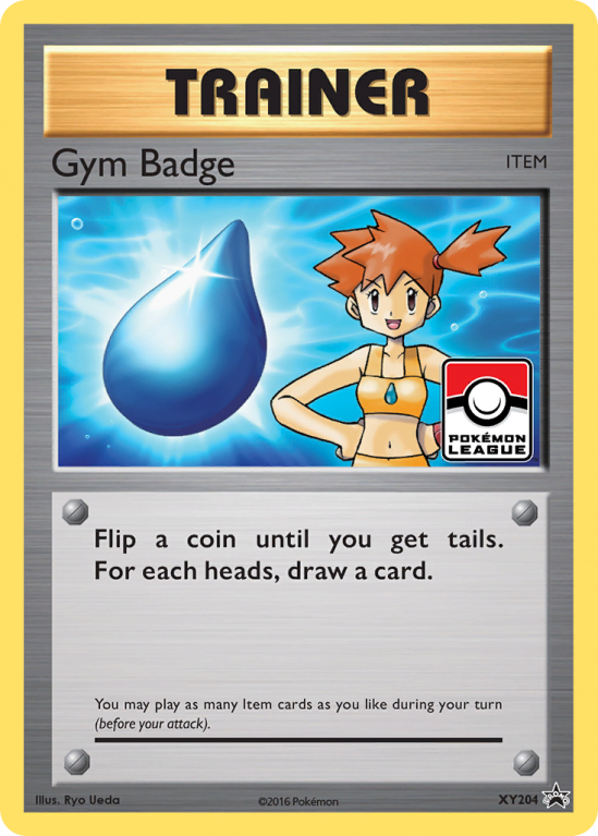 Gym Badge XY204/183 XY XY Black Star Promos