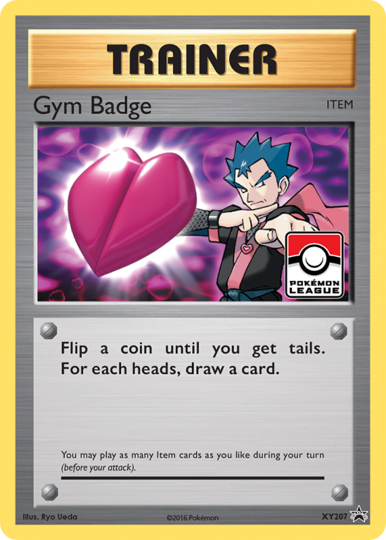 Gym Badge XY207/183 XY XY Black Star Promos