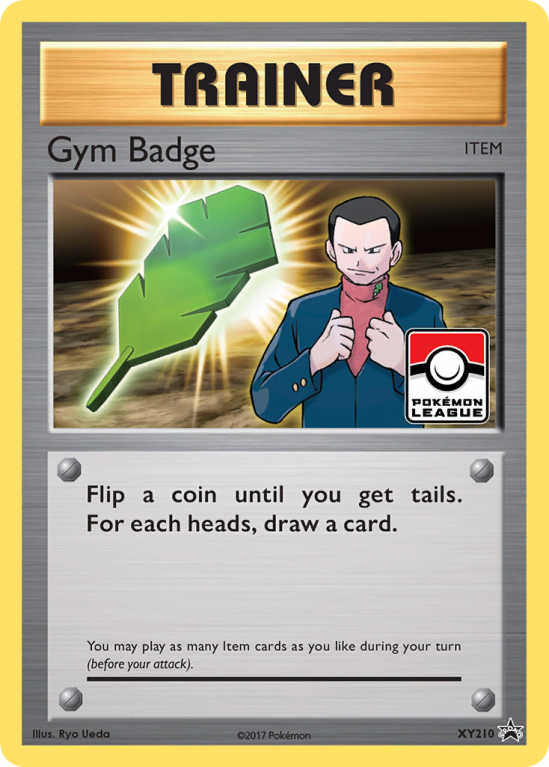 Gym Badge XY210/183 XY XY Black Star Promos
