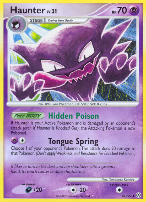 Haunter 41/99 Platinum Arceus
