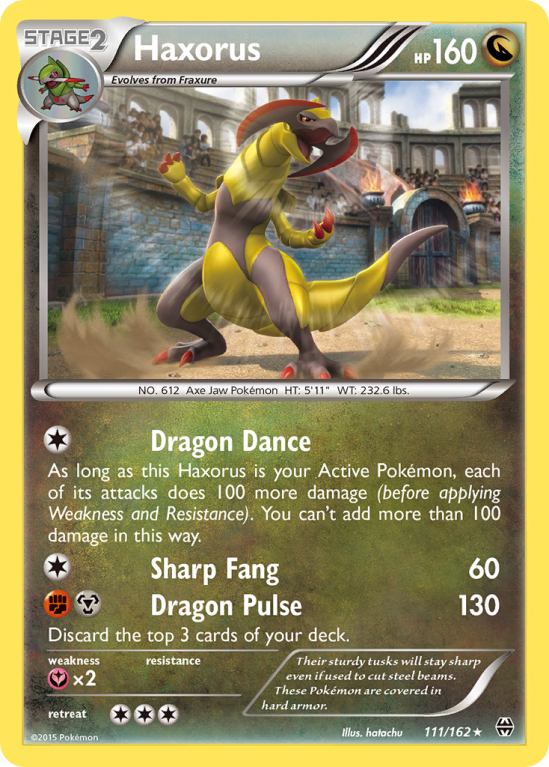 Haxorus 111/162 XY BREAKthrough