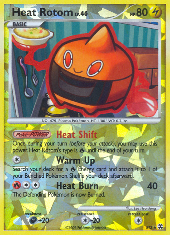Heat Rotom RT3/111 Platinum Rising Rivals