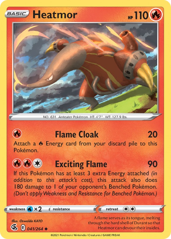 Heatmor 41/264 Sword & Shield Fusion Strike