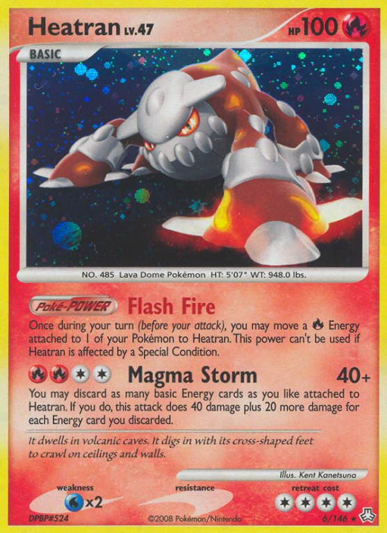 Heatran 6/146 Diamond & Pearl Legends Awakened