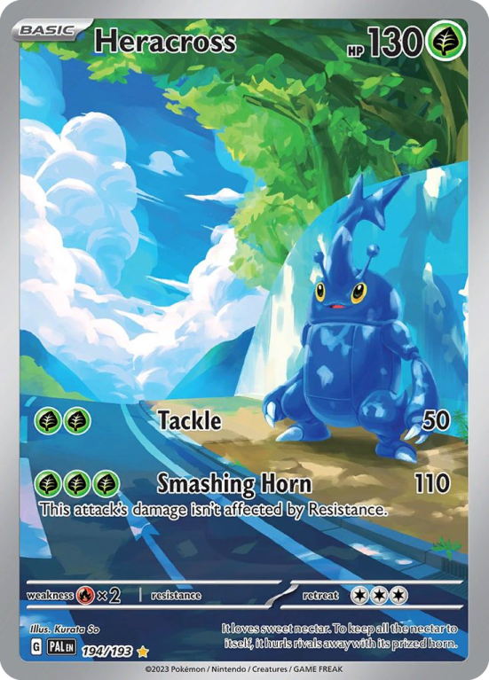 Heracross 194/193 Scarlet & Violet Paldea Evolved