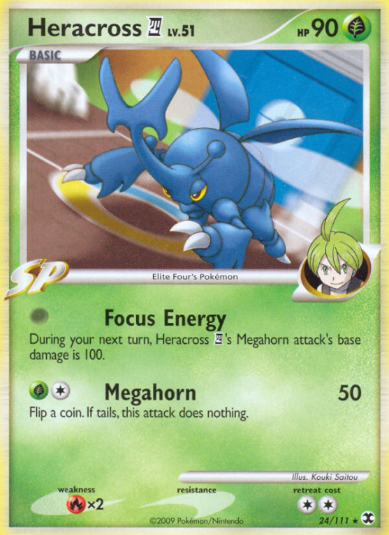 Heracross E4 24/111 Platinum Rising Rivals