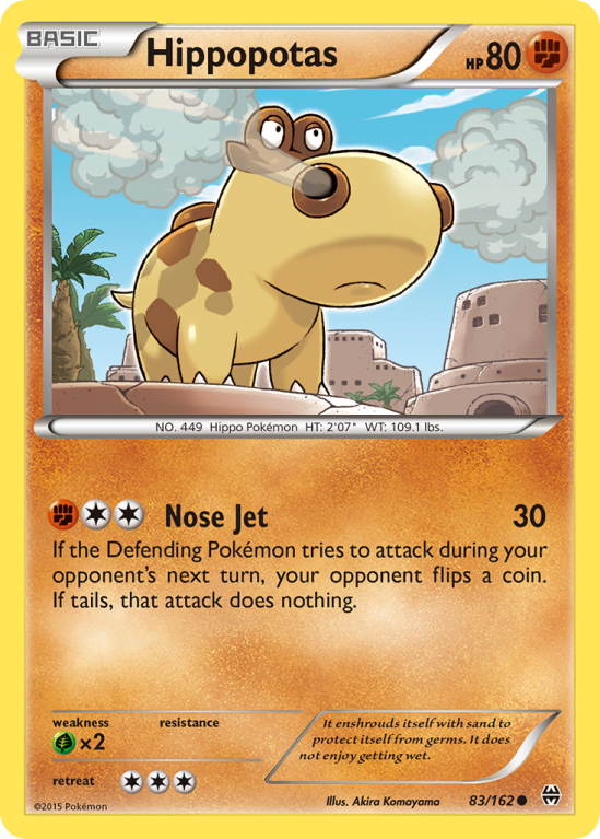 Hippopotas 83/162 XY BREAKthrough