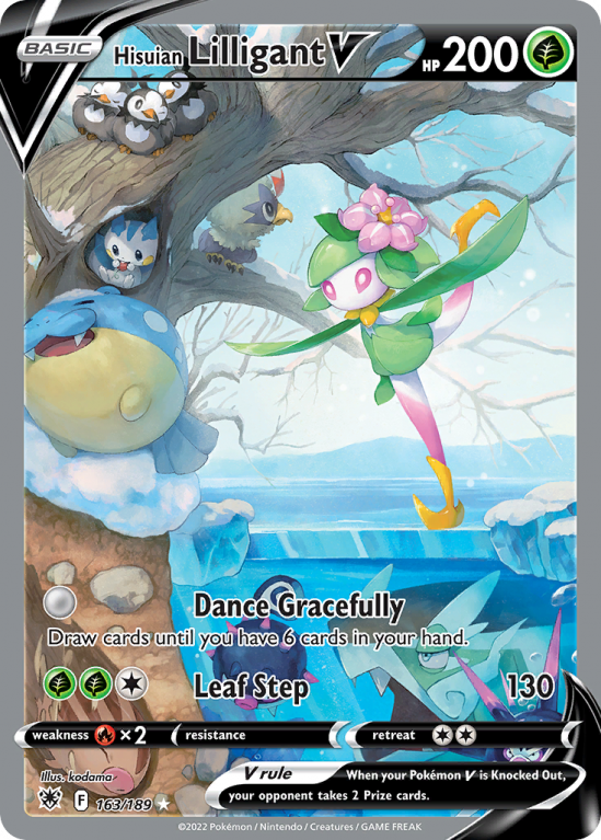 Hisuian Lilligant V 163/189 Sword & Shield Astral Radiance