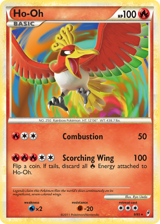 Ho-Oh 9/106 HeartGold & SoulSilver Call of Legends