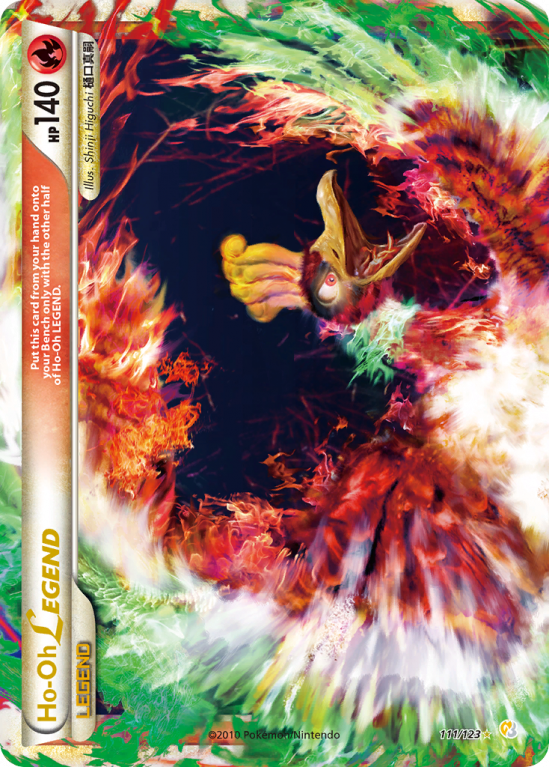 Ho-Oh LEGEND 111/123 HeartGold & SoulSilver HeartGold & SoulSilver