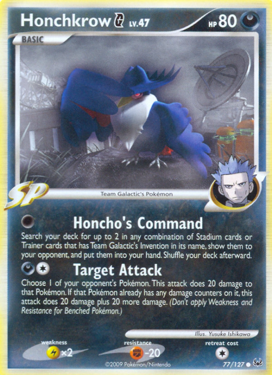 Honchkrow G 77/127 Platinum Platinum