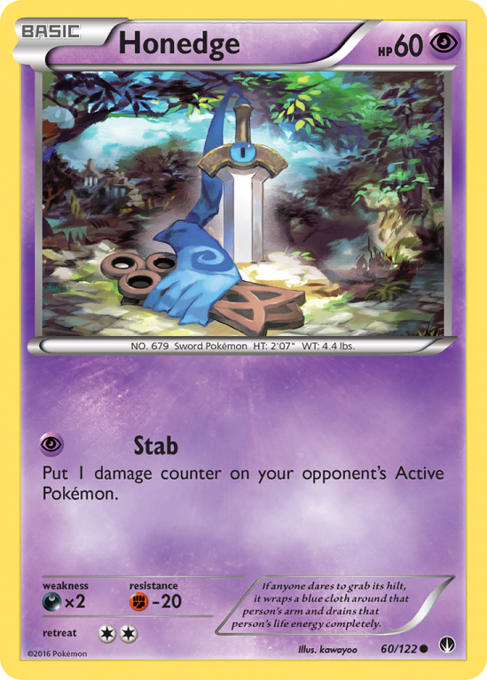 Honedge 60/122 XY BREAKpoint