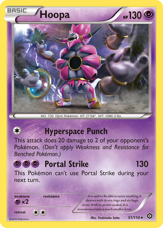 Hoopa 51/114 XY Steam Siege