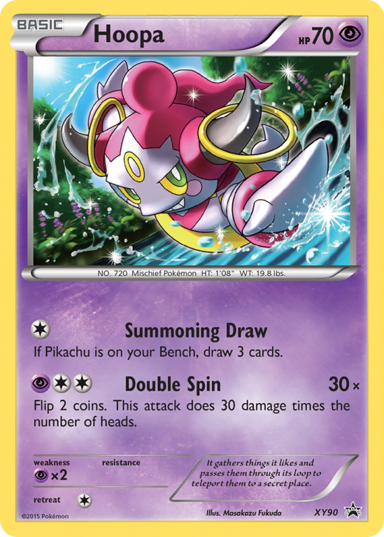 Hoopa XY90/183 XY XY Black Star Promos