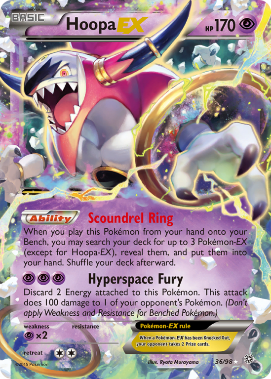 Hoopa-EX 36/98 XY Ancient Origins