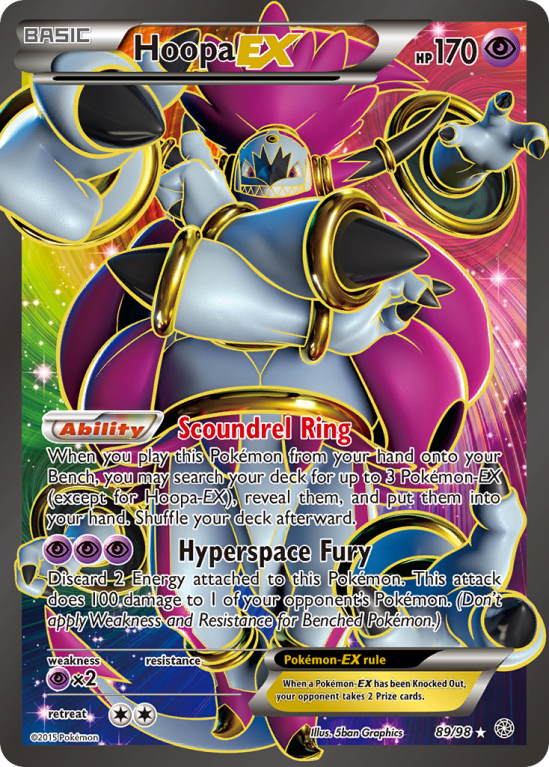 Hoopa-EX 89/98 XY Ancient Origins