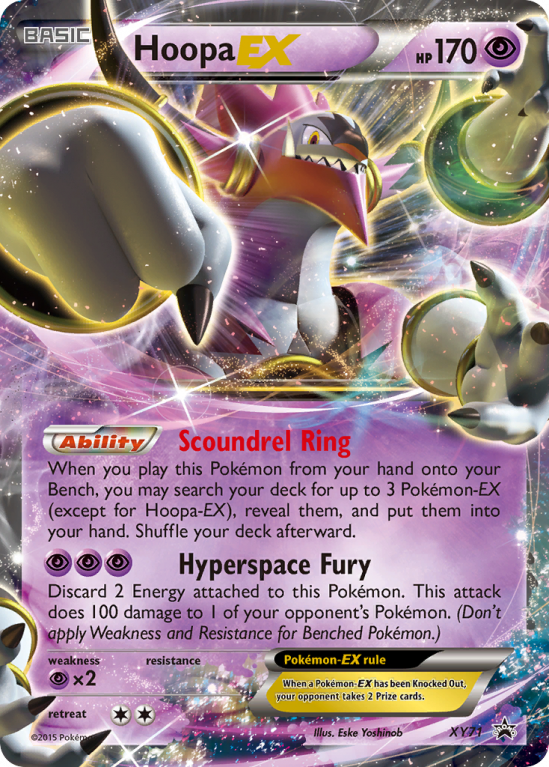 Hoopa-EX XY71/183 XY XY Black Star Promos