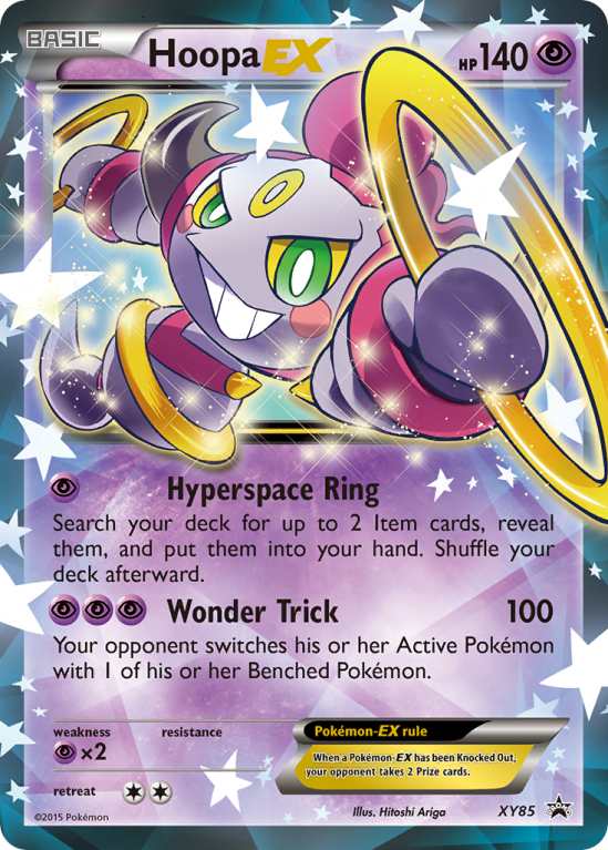 Hoopa-EX XY85/183 XY XY Black Star Promos