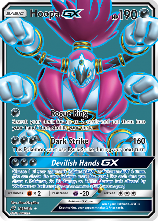 Hoopa-GX 166/181 Sun & Moon Team Up