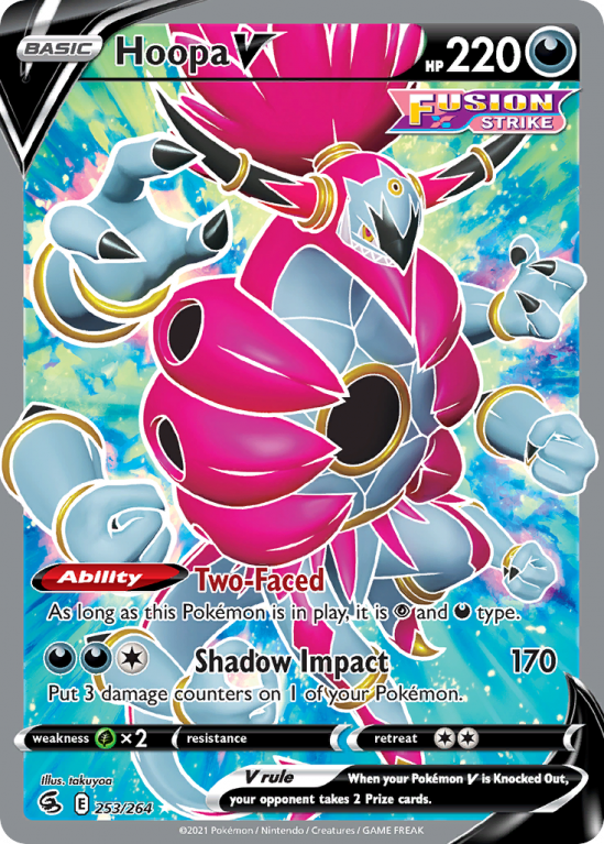 Hoopa V 253/264 Sword & Shield Fusion Strike