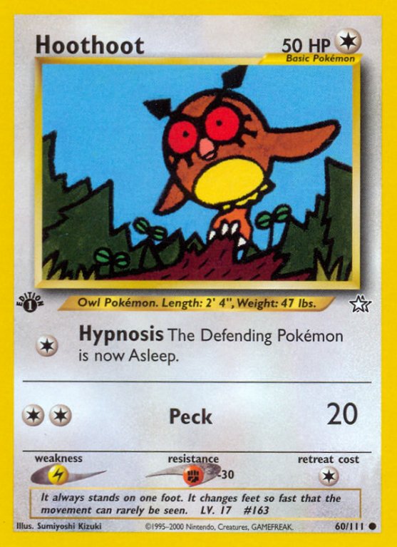 Hoothoot 60/111 Neo Neo Genesis