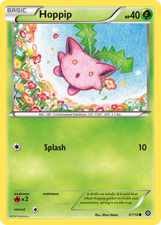 Hoppip 3/114 XY Steam Siege