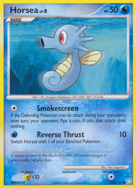 Horsea 102/146 Diamond & Pearl Legends Awakened