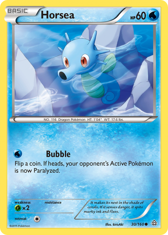 Horsea 30/160 XY Primal Clash