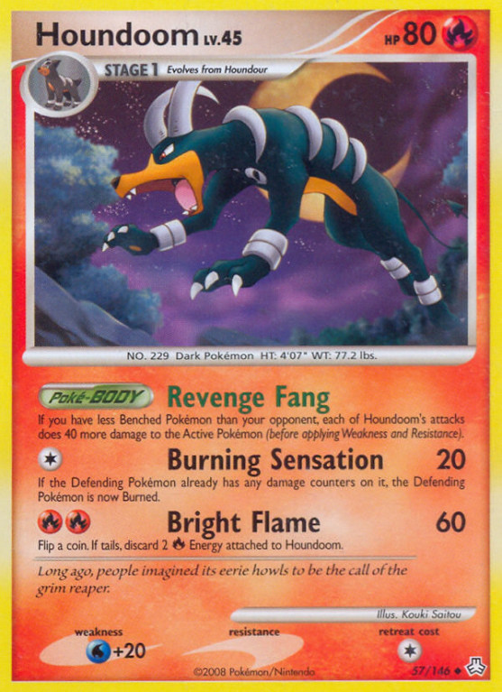 Houndoom 57/146 Diamond & Pearl Legends Awakened