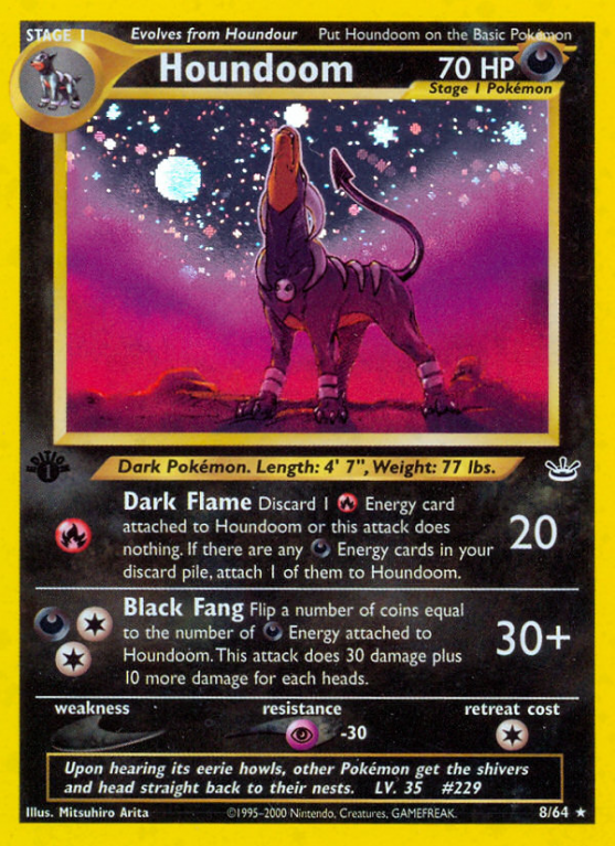Houndoom 8/66 Neo Neo Revelation
