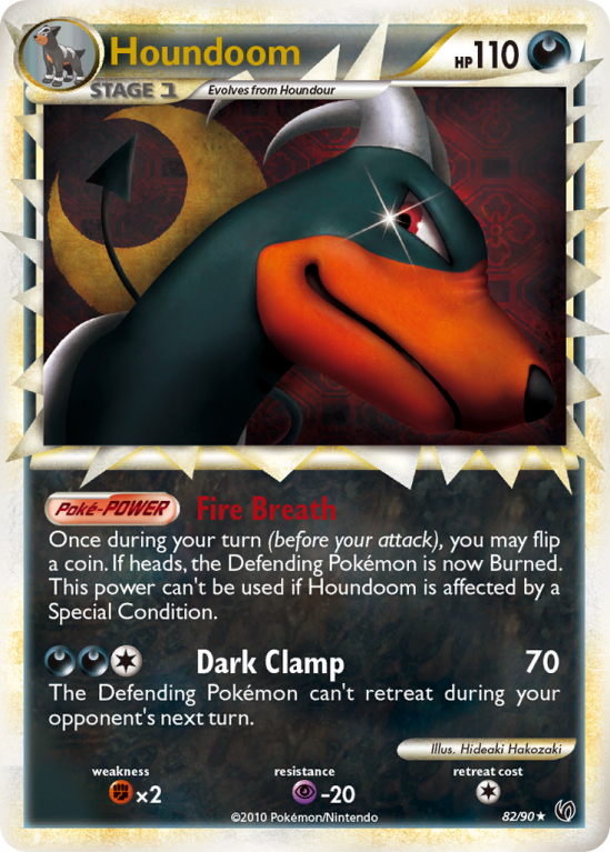 Houndoom 82/90 HeartGold & SoulSilver HS—Undaunted