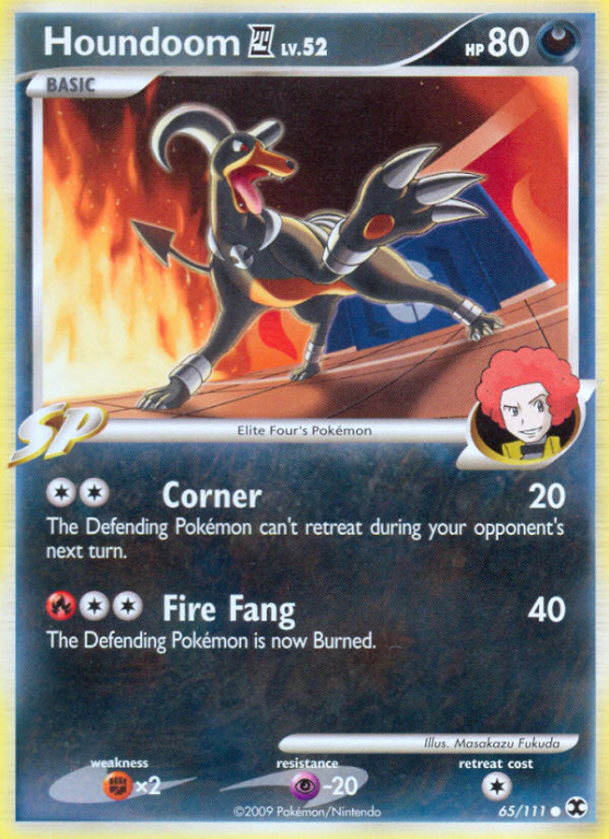 Houndoom E4 65/111 Platinum Rising Rivals