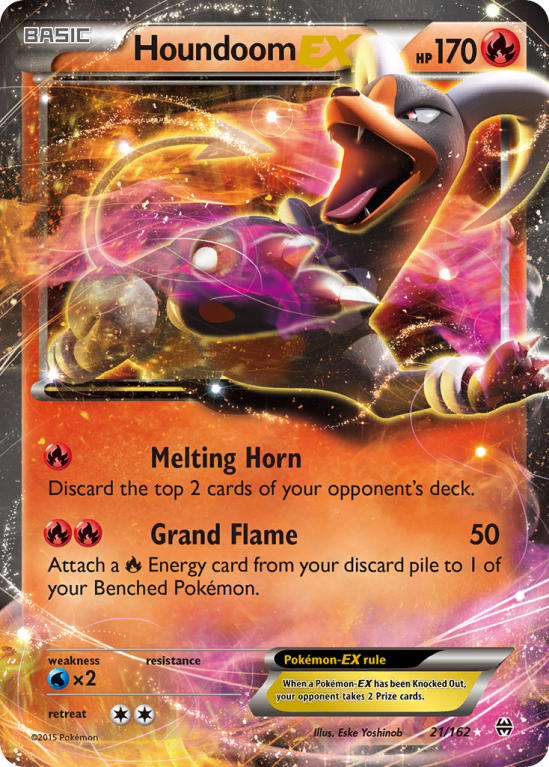 Houndoom-EX 21/162 XY BREAKthrough