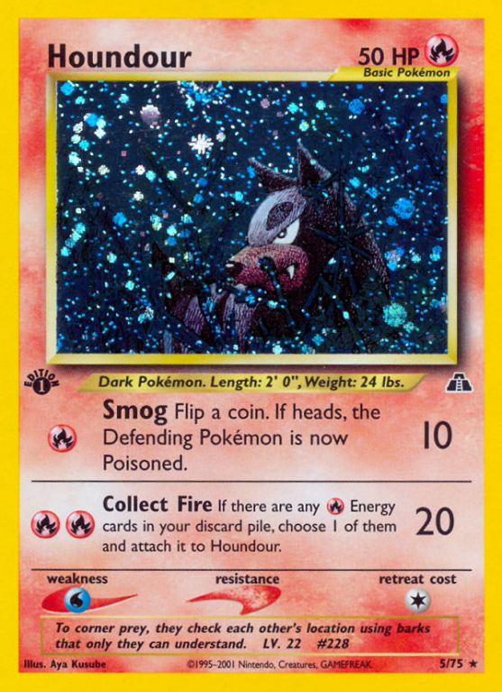 Houndour 5/75 Neo Neo Discovery