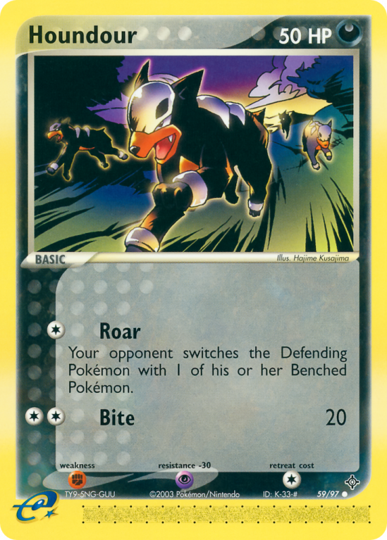 Houndour 59/97 EX Dragon